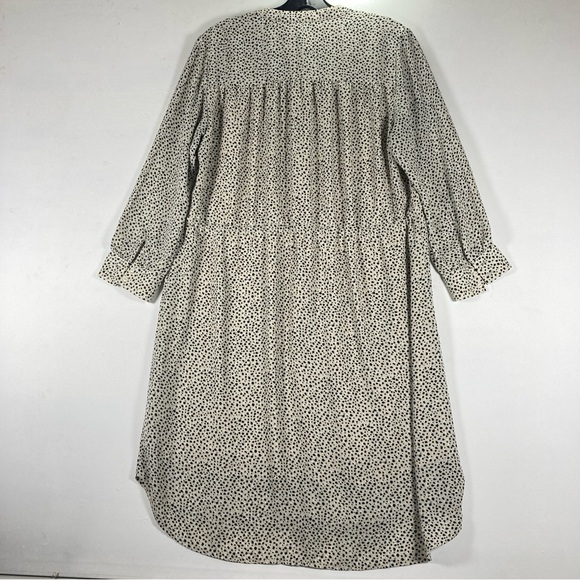 Anthropologie Select Femme Shirt Dress Midi Size 36 Long Sleeve Button UP - Picture 2 of 16